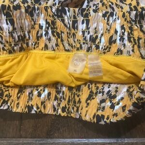 Calia leopard tulip shorts